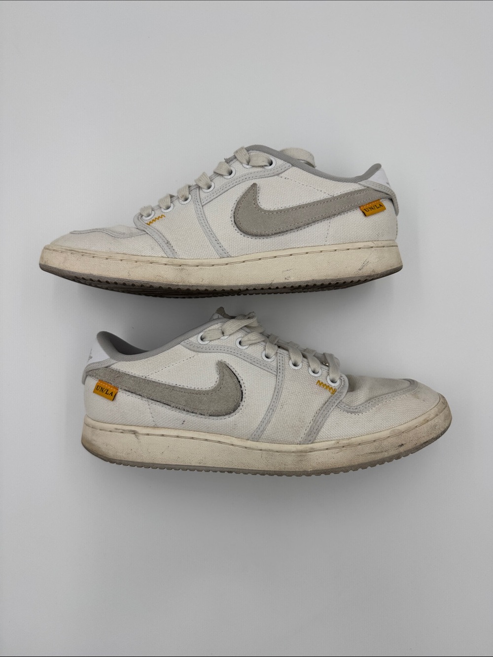 Nike Jordan AJKO 1 Low SP Men’s Low-Top Sneakers — White/ Neutral Grey/ Sail